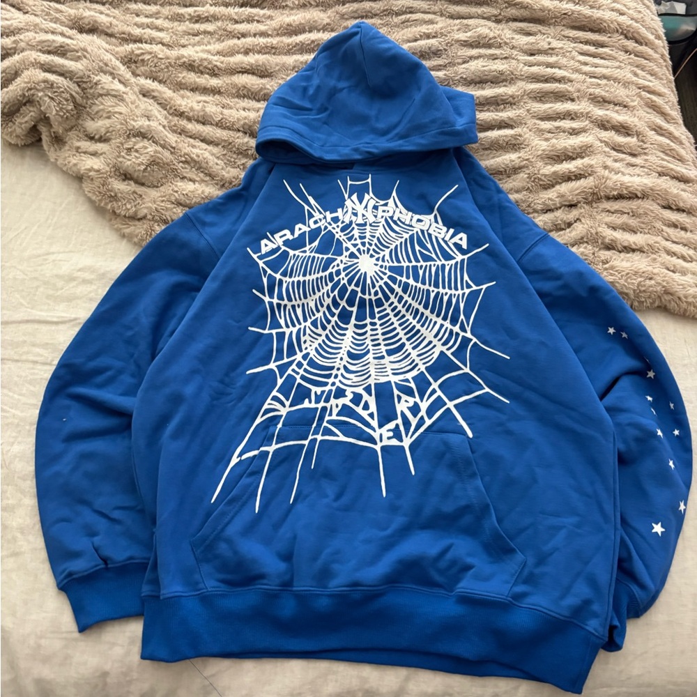 SP5R Blue Graphic Hoodie